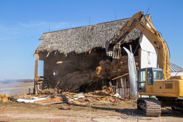 Barn Demolition in Loveland