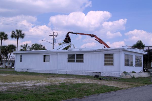 Mobile Home Demolition in Loveland