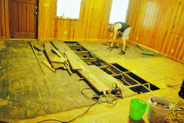 Subfloor Demolition in Loveland