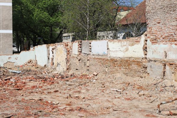 Brick Wall Demolition in Loveland